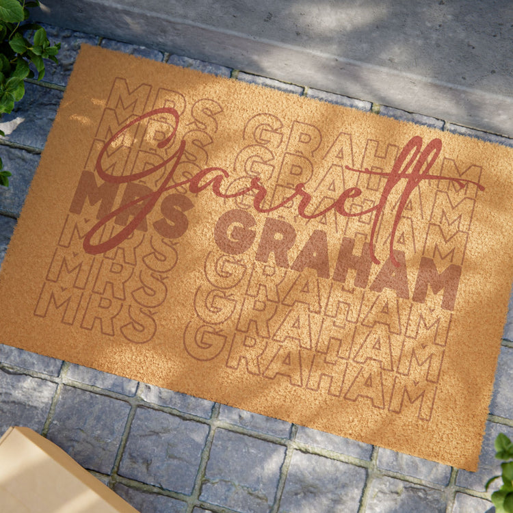 Mrs. Garrett Graham Doormat