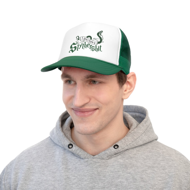 I Don't Give a Slythershit Trucker Caps - Fandom-Made