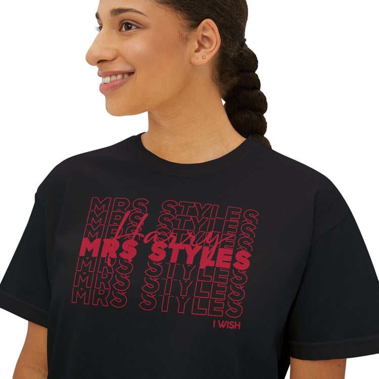 Mrs. Styles Women's Boxy Tee