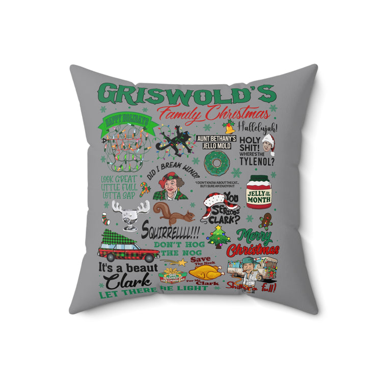 Griswold's Family Christmas Pillow