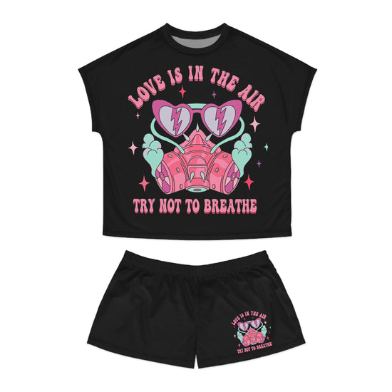 Love Is In The Air Women's Short Pajama Set - Fandom-Made