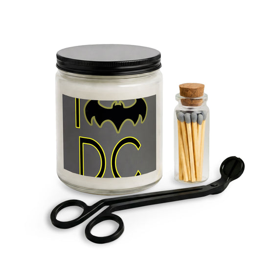 I Love DC Batman Edition Candle Set - Fandom-Made
