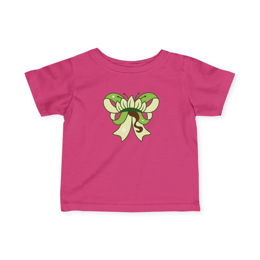 Tiana Bow Infant Jersey T-Shirt