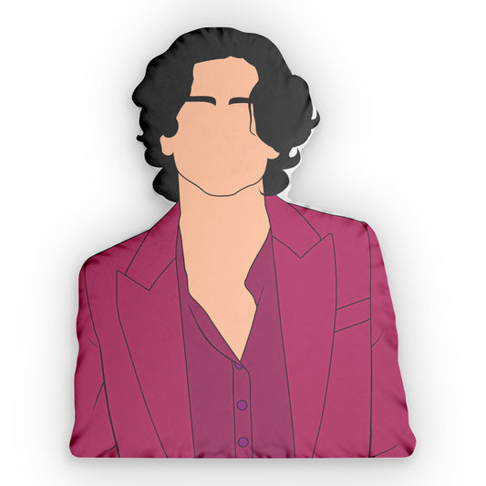 Timothée Chalamet-Shaped Pillow