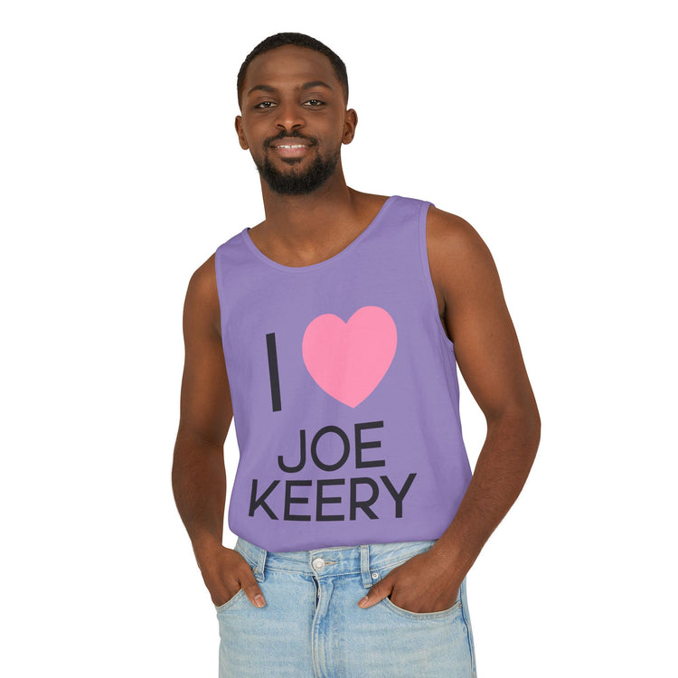 I Love Joe Keery Unisex Tank Top - Fandom-Made