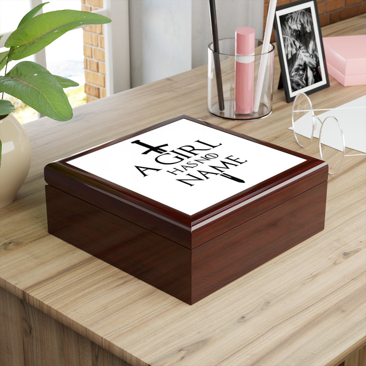 A Girl Has No Name Jewelry Box