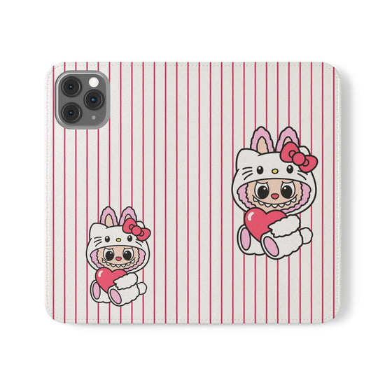 Bubu Kitty Flip Case - Fandom-Made