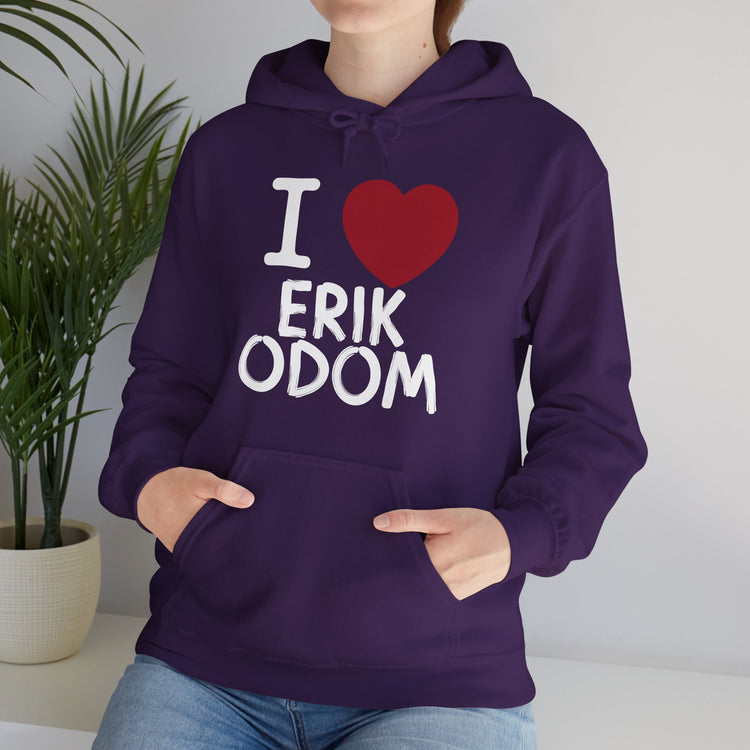 I Love Erik Odom Hoodie - Fandom-Made