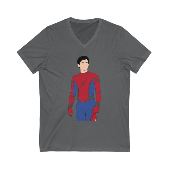 Spider-Man Unisex V-Neck Tee - Fandom-Made