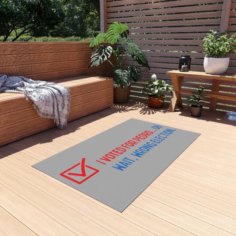 Voted For Pedro Outdoor Rug