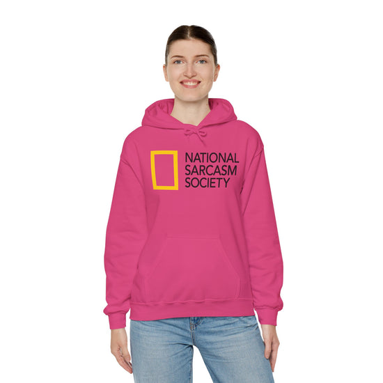 National Sarcasm Society Hoodie - Fandom-Made