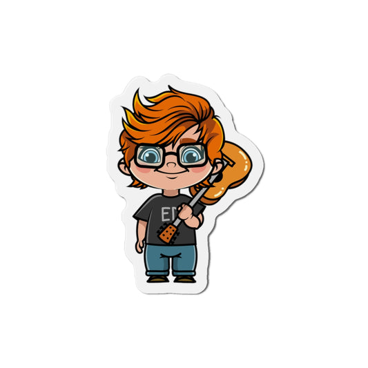 Ed Sheeran Die-Cut Magnet - Fandom-Made