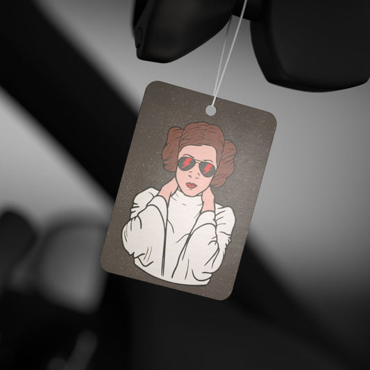 Leia Rebel Car Air Freshener - Fandom-Made