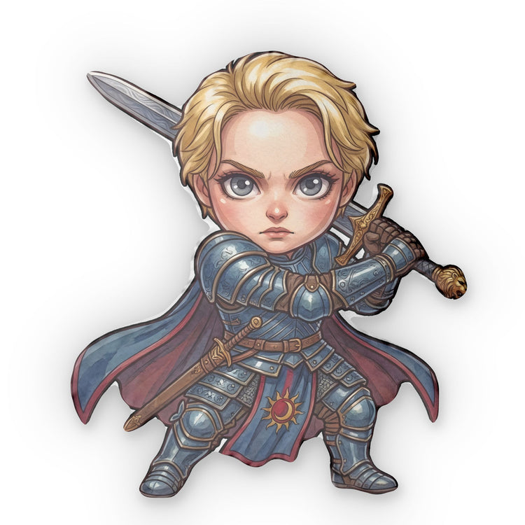 Brienne of Tarth-Shaped Pillow