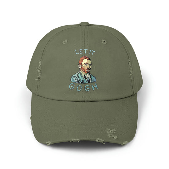 Let it Gogh Distressed Cap - Fandom-Made