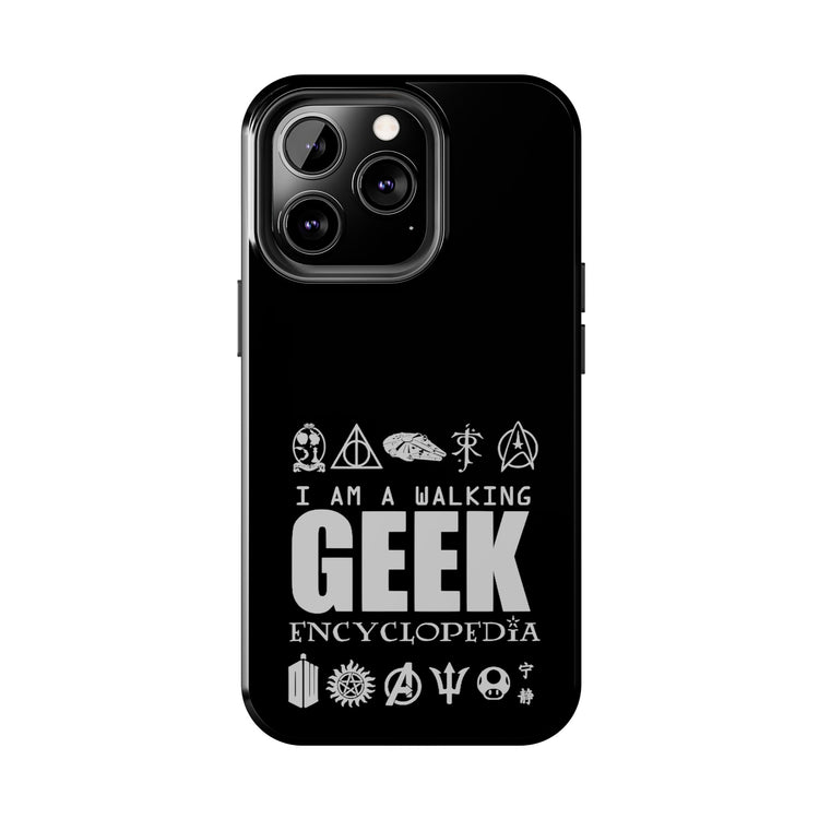 Geekdom Encyclopedia Phone Cases