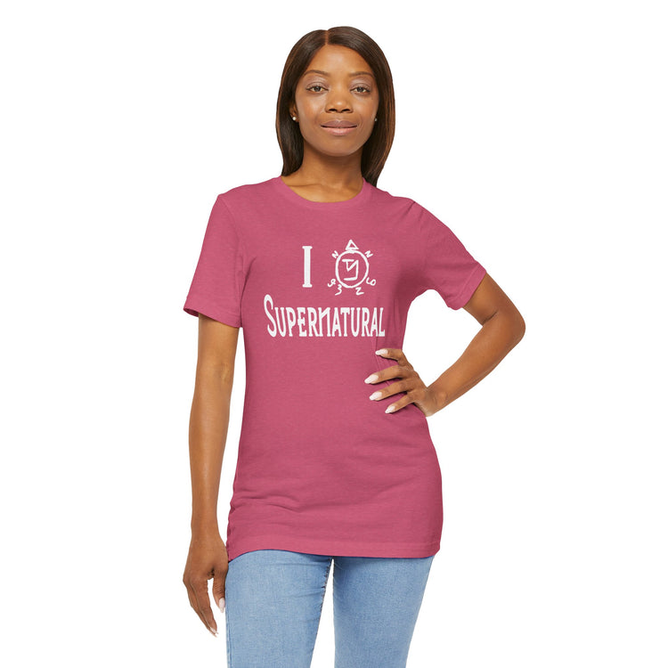 I Love Supernatural Angel Banishing Edition T-Shirt - Fandom-Made