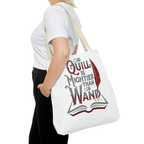 Quill Is Mightier Than The Wand Tote Bag - Fandom-Made