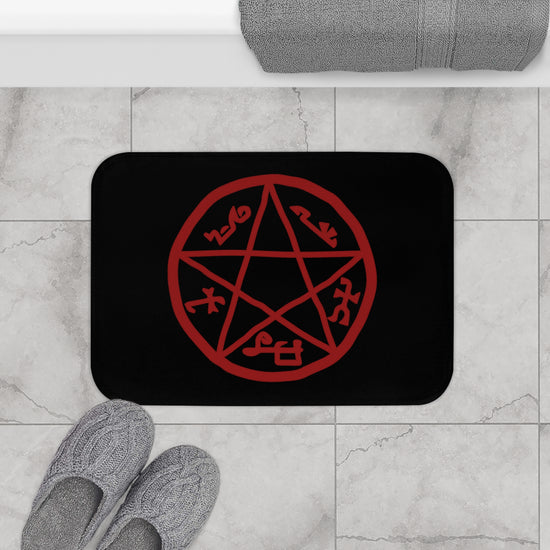 Devil's Trap Bath Mat - Fandom-Made