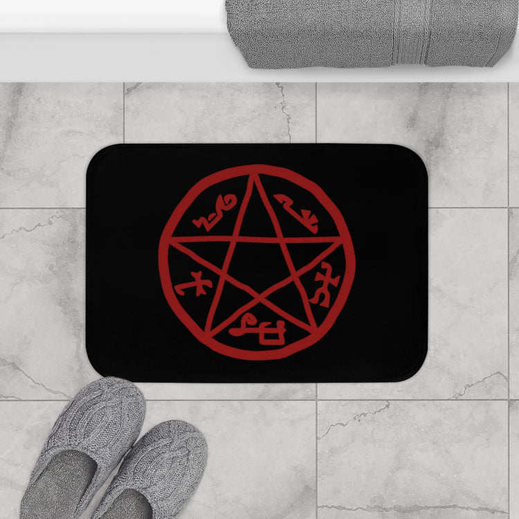 Devil's Trap Bath Mat - Fandom-Made