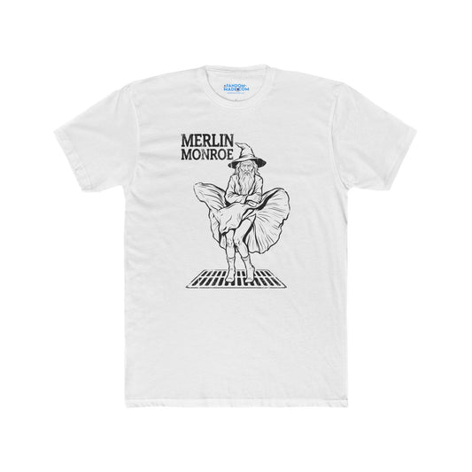 Merlin Monroe Men’s Fitted T-Shirt