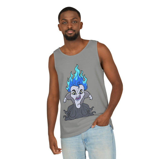 Hades Unisex Garment-Dyed Tank Top - Fandom-Made