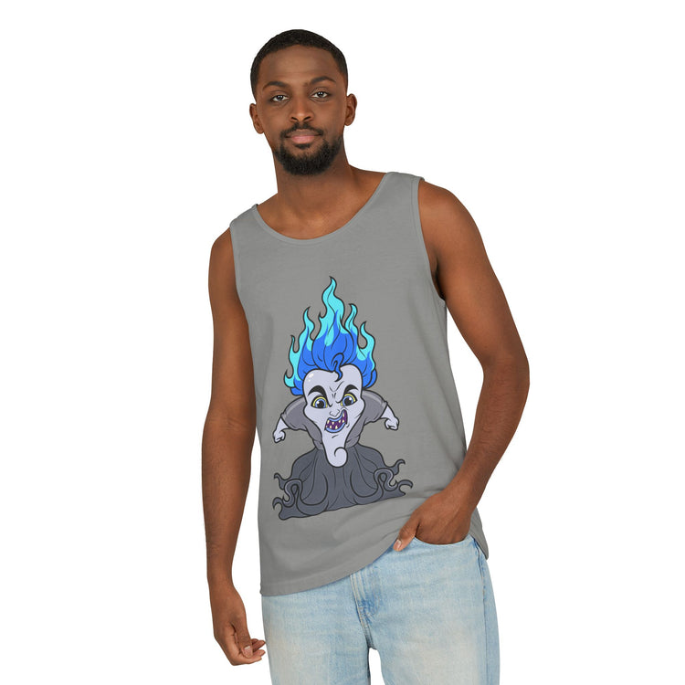 Hades Unisex Garment-Dyed Tank Top - Fandom-Made