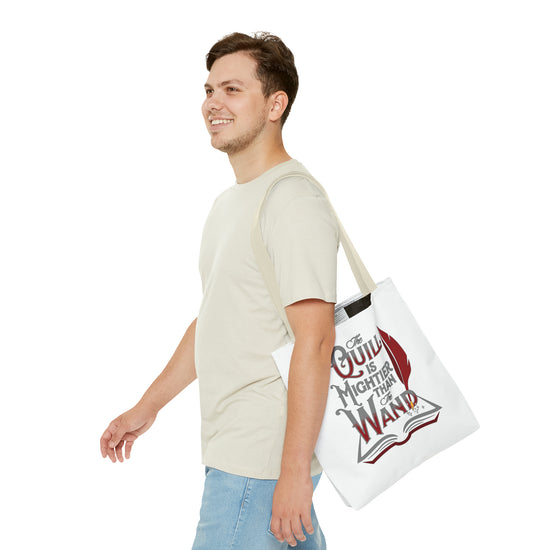 Quill Is Mightier Than The Wand Tote Bag - Fandom-Made