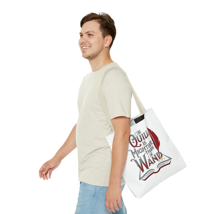 Quill Is Mightier Than The Wand Tote Bag - Fandom-Made