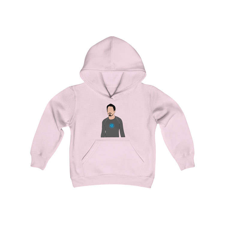 Tony Glows Youth Hoodie