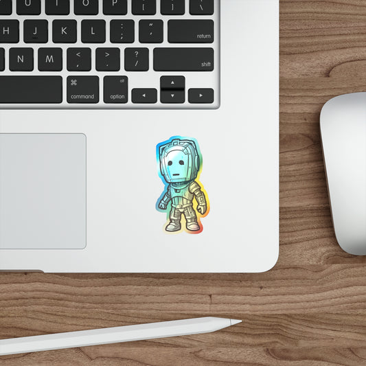Cybermen Holographic Sticker - Fandom-Made
