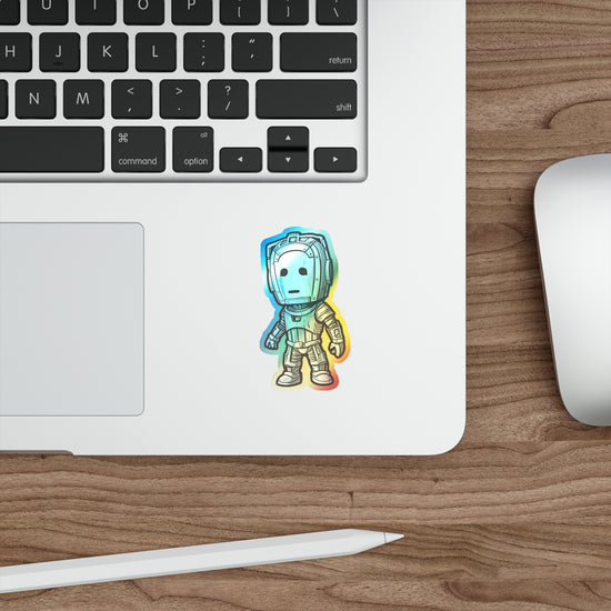 Cybermen Holographic Sticker - Fandom-Made