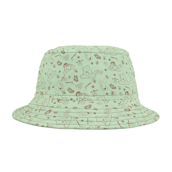 Winnie All-Over Print Bucket Hat - Fandom-Made