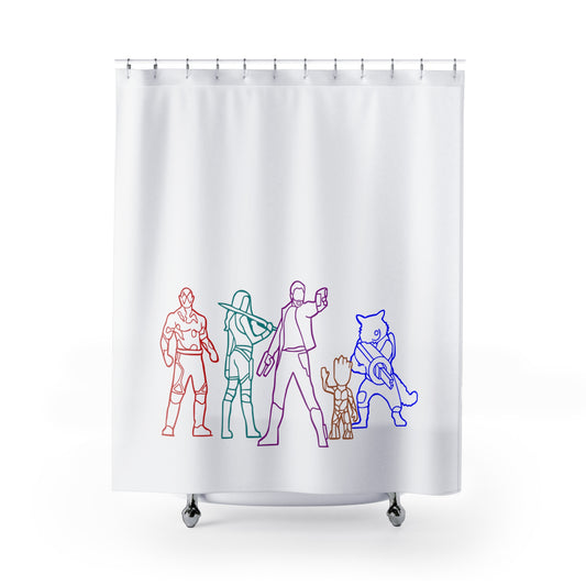 Guardians Shower Curtains - Fandom-Made