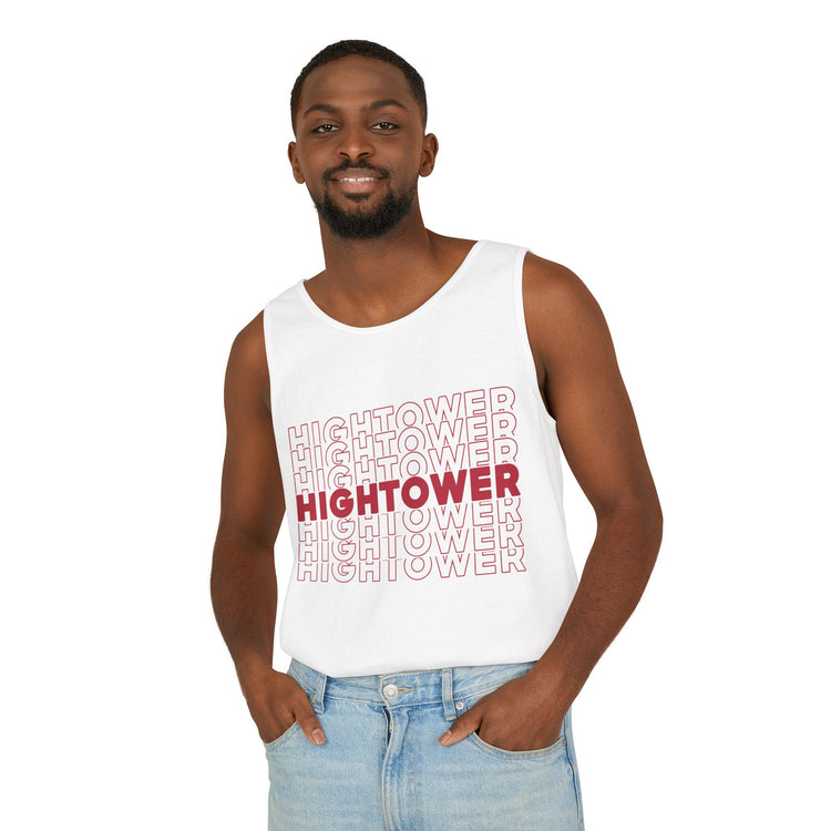 Hightower Unisex Garment-Dyed Tank Top - Fandom-Made