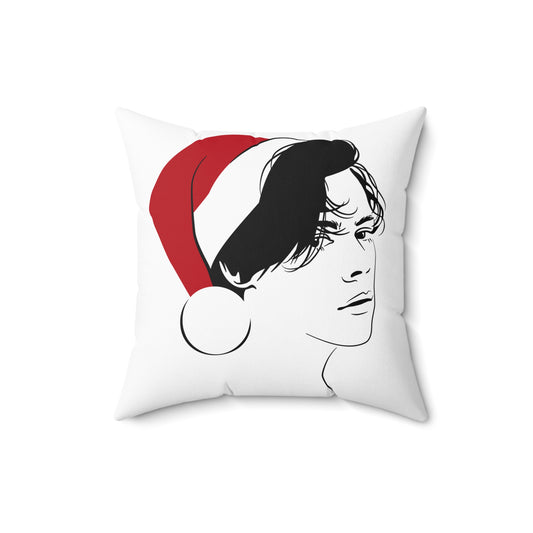 Santa Harry Square Pillow - Fandom-Made