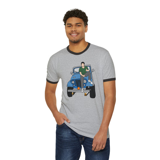 Stiles Stilinski And Jeep Ringer T-Shirt - Fandom-Made