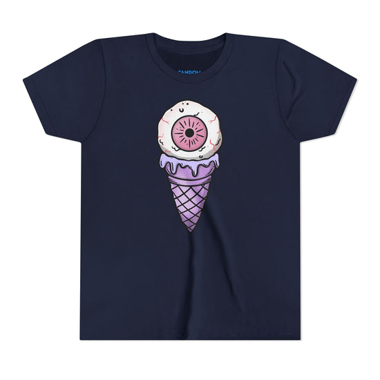 Eyeball Cone Youth Tee - Fandom-Made