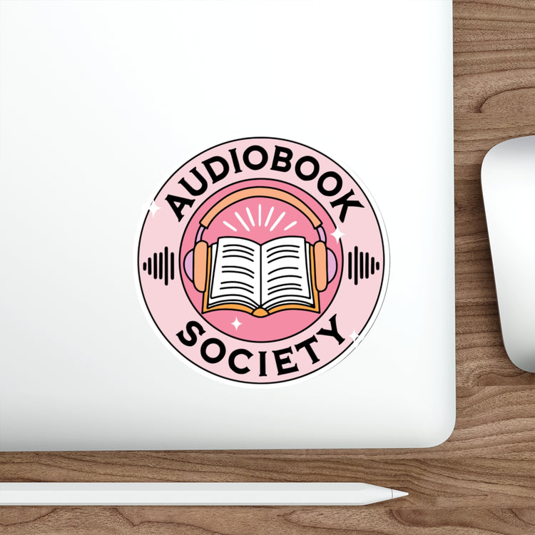 Audiobook Society Die-Cut Sticker