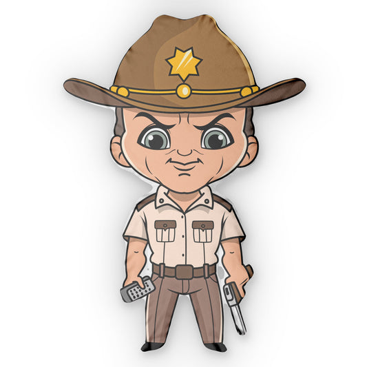 Rick Grimes-Shaped Pillow - Fandom-Made