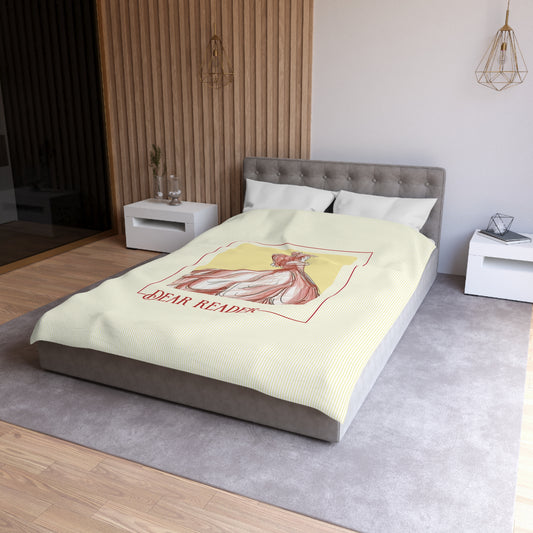 Dear Reader Duvet Cover