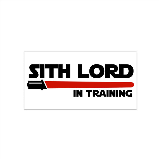 Sith In Training Bumper Sticker - Fandom-Made
