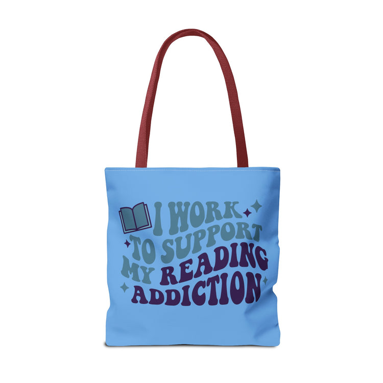 Reading Addict Tote Bag