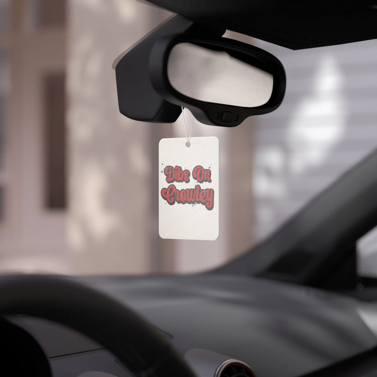 Dibs On Crowley Car Air Freshener - Fandom-Made