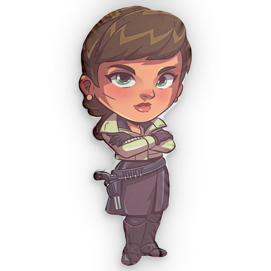 Qi'ra-Shaped Pillow - Fandom-Made