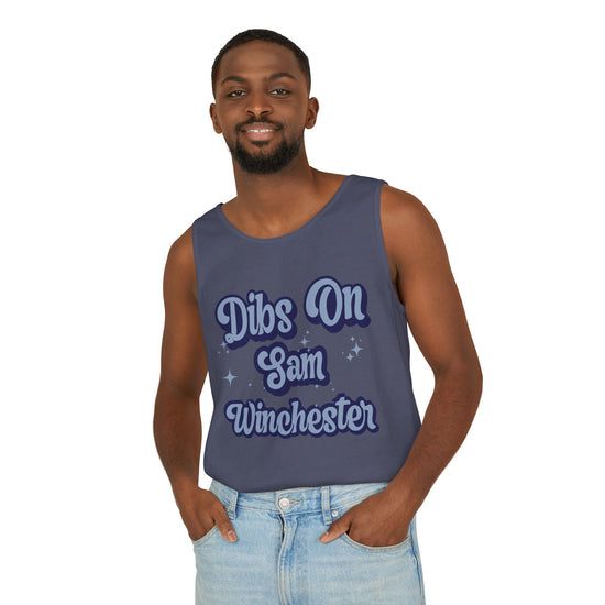 Dibs On Sam Winchester Unisex Tank Top - Fandom-Made