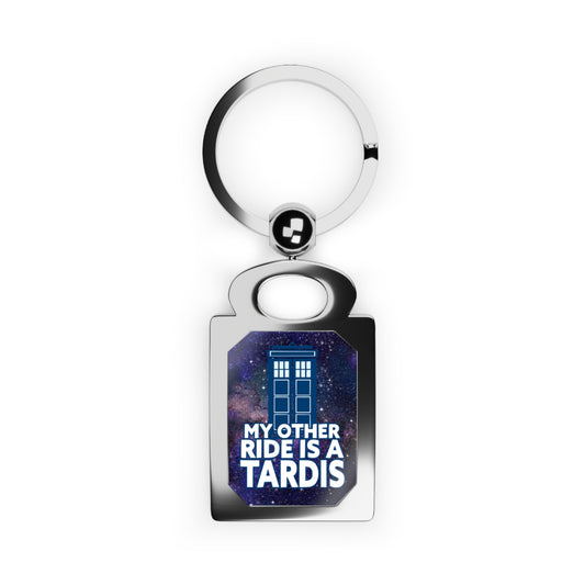 My Other Ride Is a Tardis Keyring