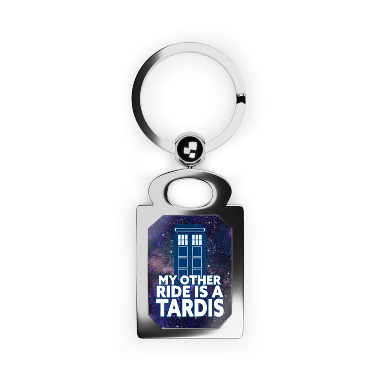 My Other Ride Is a Tardis Keyring