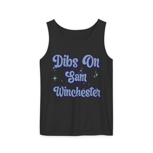 Dibs On Sam Winchester Unisex Tank Top - Fandom-Made