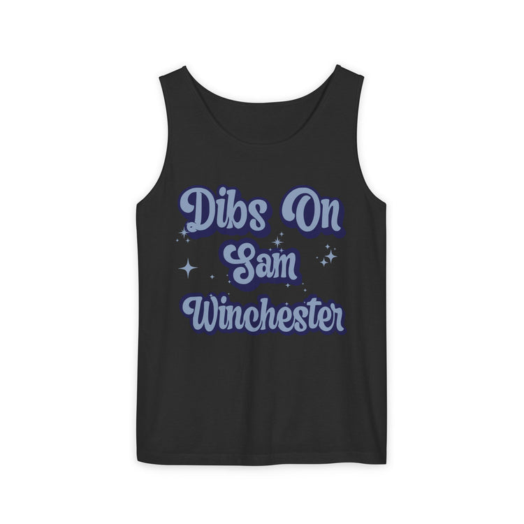 Dibs On Sam Winchester Unisex Tank Top - Fandom-Made